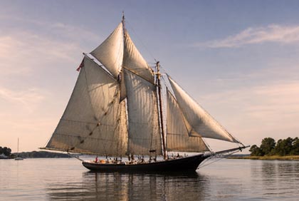 historic tall ship sailing vessel